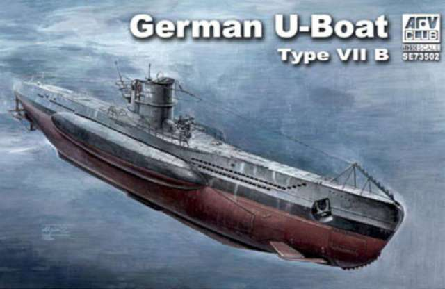 AFV Club SE73502 1/350 German U-Boat Type VII B