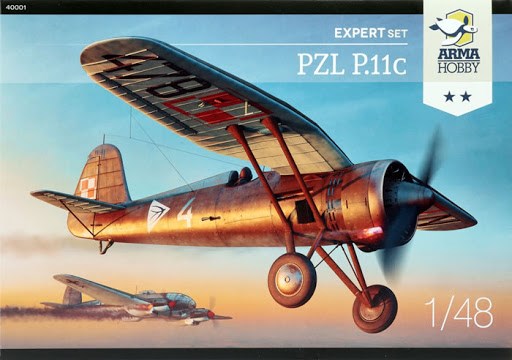 Arma Hobby AH40001 1/48 PZL P.11c Expert Set