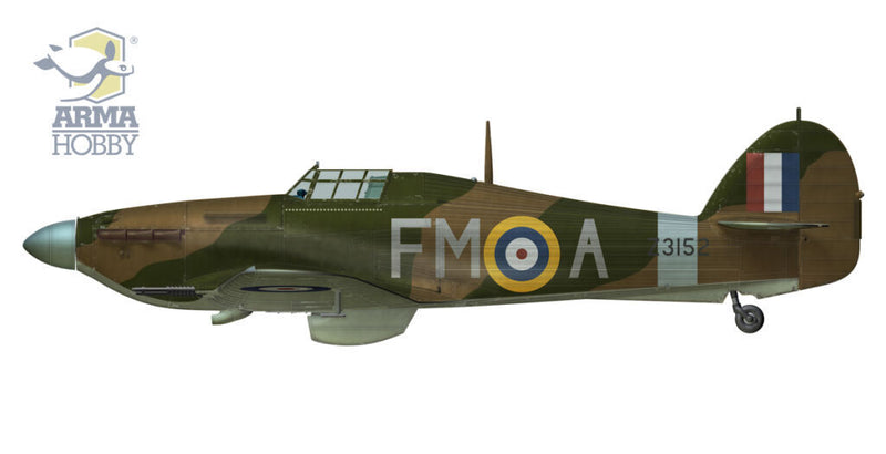 Arma Hobby AH40004 1/48 Hawker Hurricane Mk.IIc
