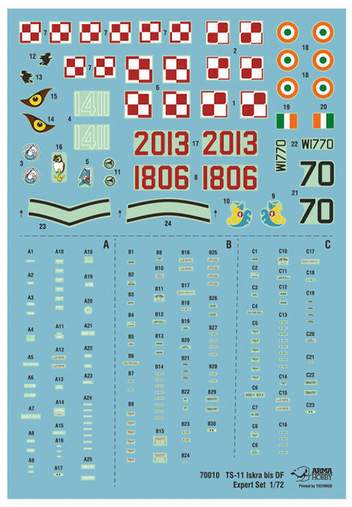 Arma Hobby AH70010 1/72 TS-11 Iskra bis DF Expert Set