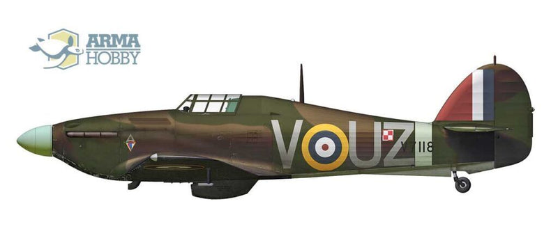 Arma Hobby AH70024 1/72 Hurricane Mk I Allied Squadrons Limited Edition
