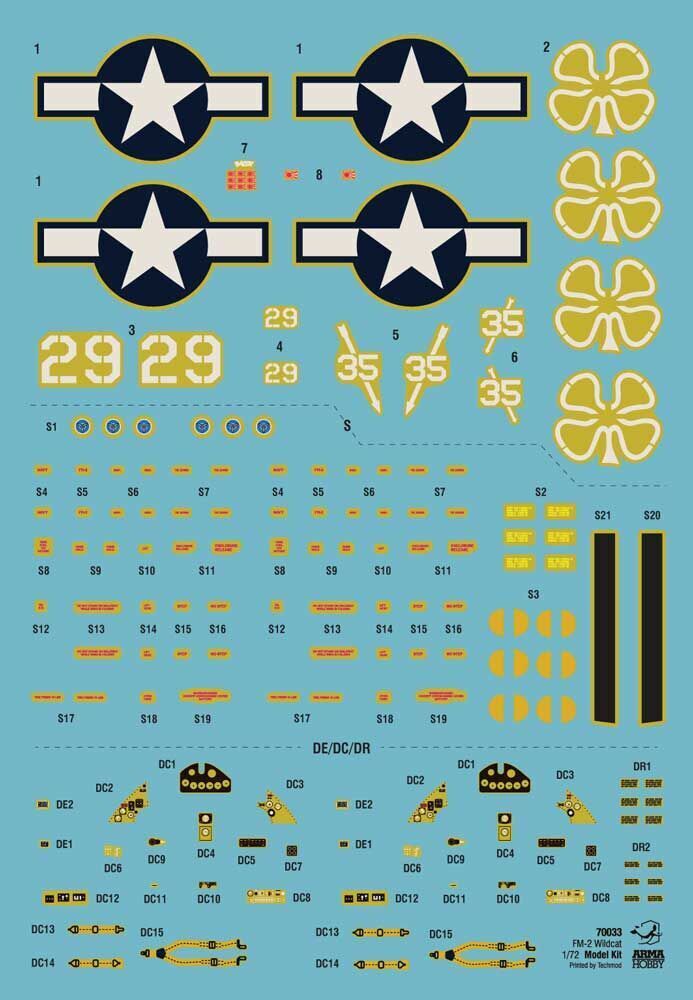Arma Hobby AH70033 1/72 FM-2 Wildcat