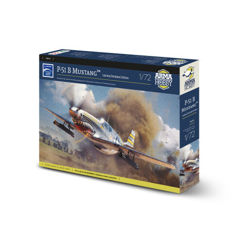 Arma Hobby AH70075 1/72 P-51B Mustang CBI