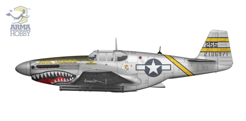 Arma Hobby AH70075 1/72 P-51B Mustang CBI