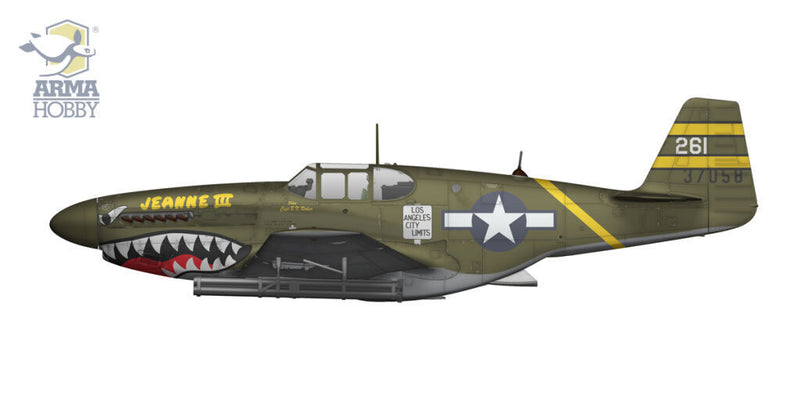Arma Hobby AH70075 1/72 P-51B Mustang CBI