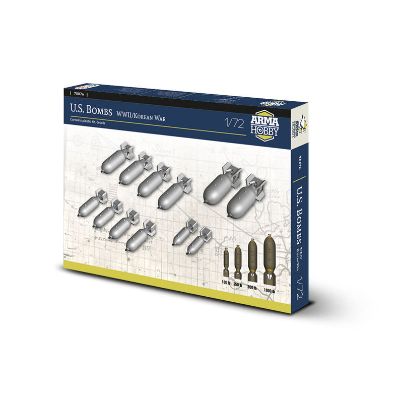 Arma Hobby AH70076 1/72 US Bombs WW2