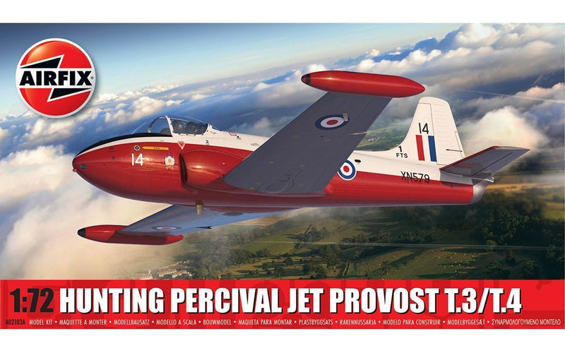 Airfix 02103A 1/72 Hunting Percival Jet Provost T.3/T.4 (8960651002093)