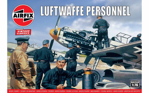 Airfix 00755V 1/76 Vintage Classics: Luftwaffe Personnel (6634341662769)