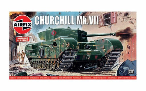 Airfix 01304V 1/76 Vintage Classics: Churchill Mk VII (8339837780205)