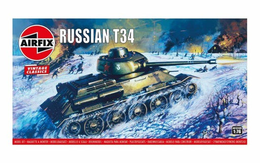 Airfix 01316V 1/76 Vintage Classics: Russian T-34 (8339838009581)