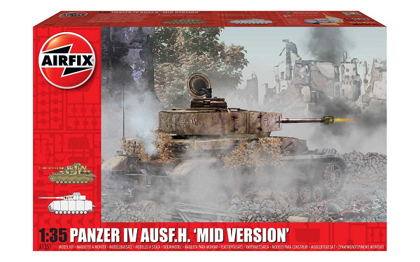 Airfix 01351 1/35 Panzer IV Ausf. H 'Mid Version' - Hobby City NZ (4265027338289)