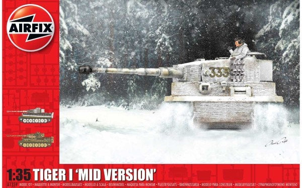 Airfix 01359 1/35 Tiger I 'Mid Version' (8144084533485)