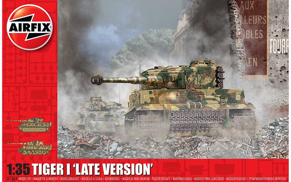 Airfix 01364 1/35 Tiger I 'Late Version' - Hobby City NZ (4265028681777)