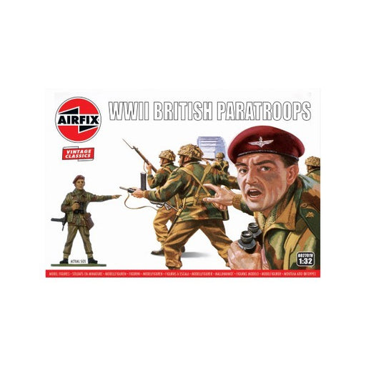 Airfix 02701V 1/32 Vintage Classics: WWII British Paratroops (8339840368877)