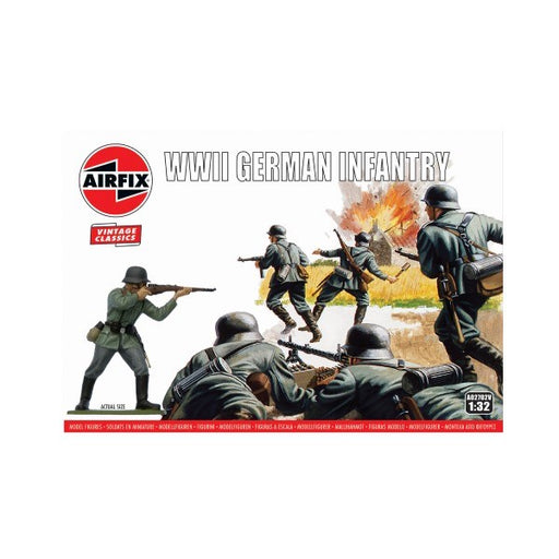 Airfix 02702V 1/32 Vintage Classics: WWII German Infantry - Hobby City NZ (7742912233709)