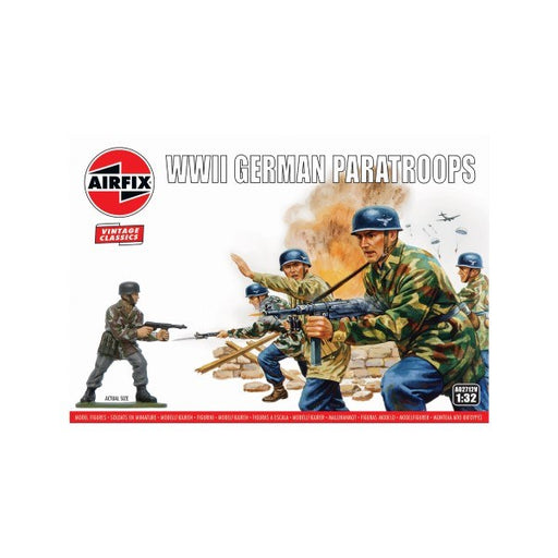 Airfix 02712V 1/32 Vintage Classics: WWII German Paratroops (8339840532717)