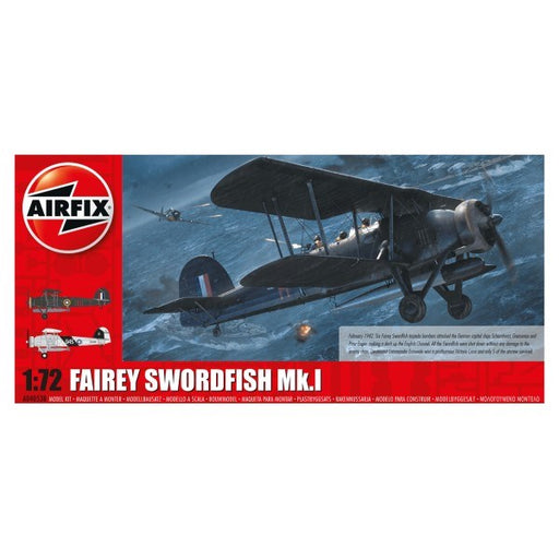 Airfix 04053B 1/72 Fairey Swordfish Mk I - Hobby City NZ (7807329534189)