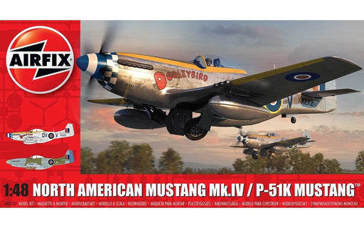 Airfix 05137 1/48 North American Mustang Mk.IV / P-51K Mustang (6663808319537)