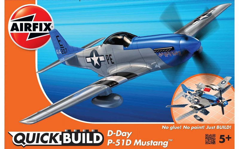Airfix J6046 QUICK BUILD: D-Day P-51D Mustang