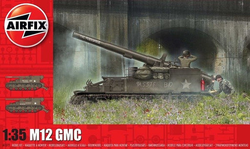 Airfix A1372 1/35 M12 GMC (8339837092077)
