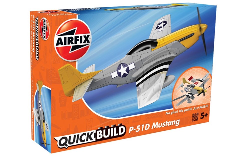 Airfix J6016 QUICK BUILD: P-51D Mustang (8339836403949)