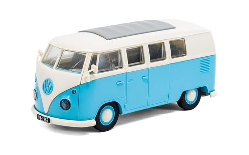 Airfix J6024 QUICK BUILD: Volkswagen Camper Van (Blue) (6663808221233)