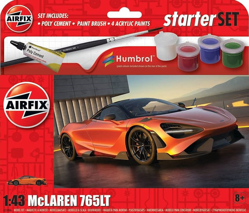 Airfix 5006 1/43 Starter Set McLaren 765LT (8274587484397)
