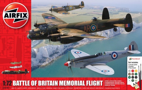 Airfix 1/72 Gift Set: Battle of Britain Memorial Flight