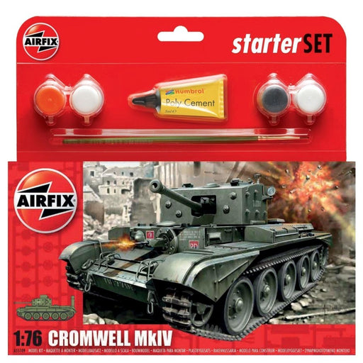 Airfix 55109A Starter Set: Cromwell Tank (8177836392685)