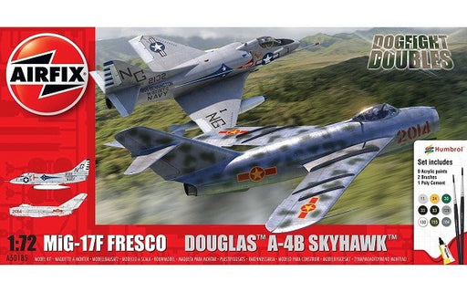 Airfix 50185 1/72 Gift Set: MiG-17F "Fresco" and Douglas A-4B Skyhawk - Dogfight Doubles (8339836764397)