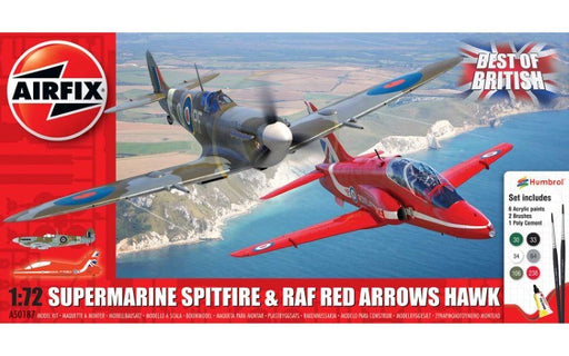 Airfix A50187 1/72 Best of British Spitfire and Hawk (8339837124845)