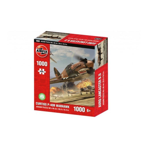 Airfix HVCAX0002 Jigsaw Puzzle: Curtiss P-40B Warhawk (1000pc) (8126908039405)