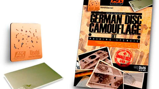 AK Interactive AK158 BOOKS/DVDS - GERMAN CAMO DISC SET 1/48 (8346766672109)