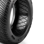 AKA Reverb Super Soft Long Wear 4.0in Off-Road Truck/Truggy Tyres Mounted 17mm White (2) - AKA14139QRW