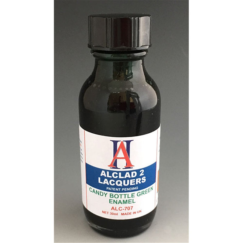 Alclad ALC707  CANDY BOTTLE GREEN ENAMEL 1 Oz