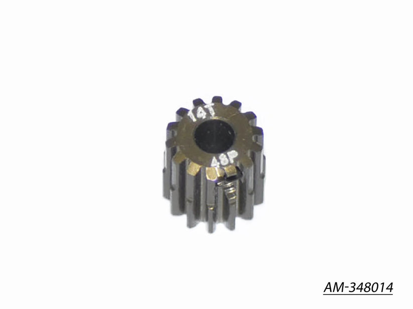 Pinion Gear 48P 14T(7075 Hard)by Arrowmax - AM-348014
