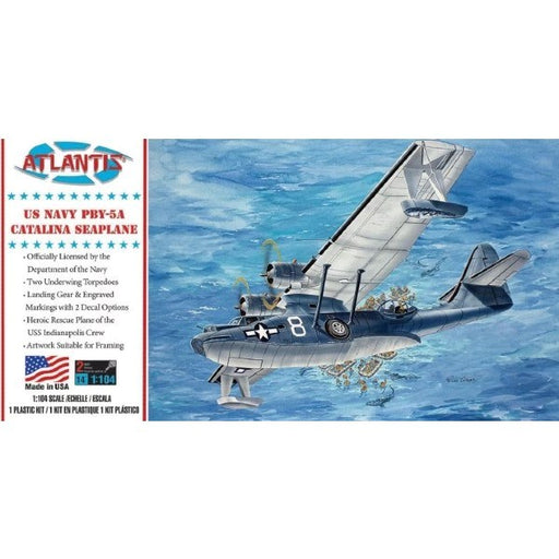 Atlantis Models M5301 1/104 U.S. Navy PBY-5A Catalina Seaplane (8324811292909)