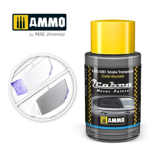 AMMO by Mig Jimenez A.MIG-0361 Cobra Motor Smoke Transparent Acrylic Paint (8469605089517)
