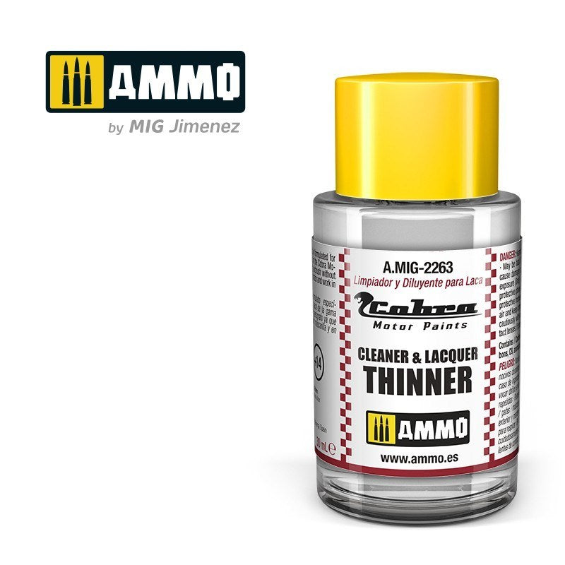 AMMO by Mig Jimenez A.MIG-2263 Cobra Motor Cleaner & Thinner Lacquer