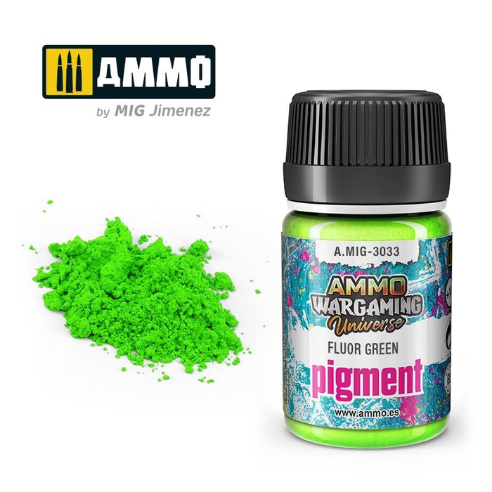 AMMO by Mig Jimenez A.MIG-3033 Pigment Fluor Green