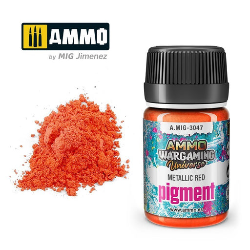 AMMO by Mig Jimenez A.MIG-3047 Pigment Metallic Red (8469760639213)