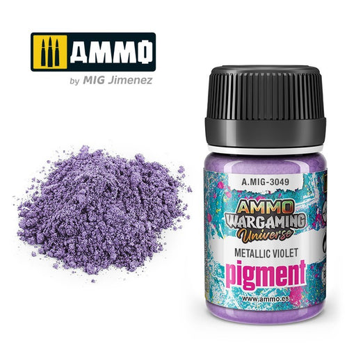 AMMO by Mig Jimenez A.MIG-3049 Pigment Metallic Violet (8469760901357)