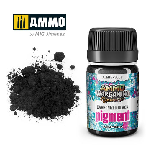 AMMO by Mig Jimenez A.MIG-3052 Pigment Carbonized Black (8469761360109)