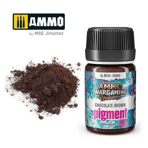 AMMO by Mig Jimenez A.MIG-3060 Pigment Chocolate Brown (8469763162349)