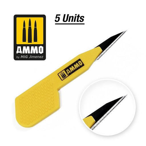 AMMO by Mig Jimenez A.MIG-8685 Precision Blade Straight 5 pcs (8470981804269)