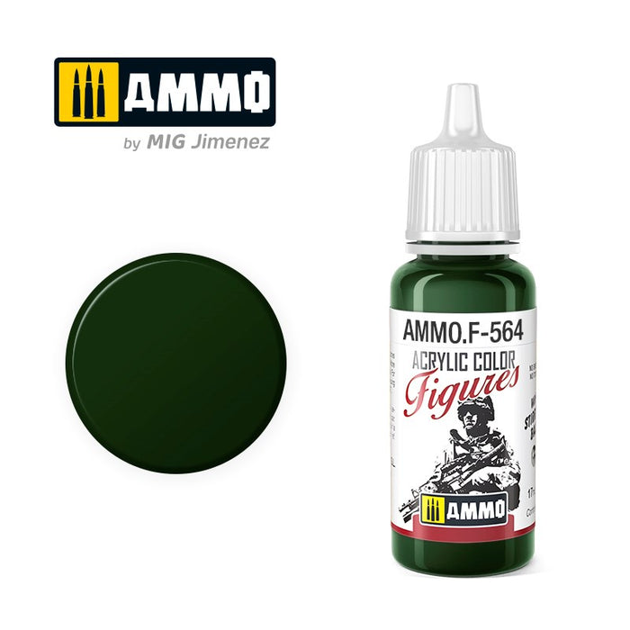 AMMO by Mig Jimenez AMMO.F-564 FIGURES PAINTS Military Green (8170405429485)