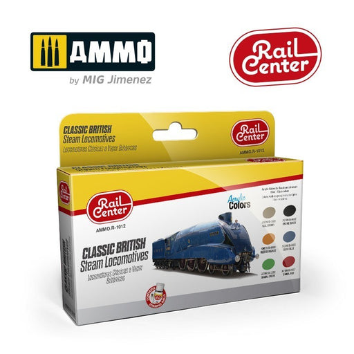 AMMO by Mig Jimenez AMMO.R-1012 Classic British Steam Locomotives (8470985015533)