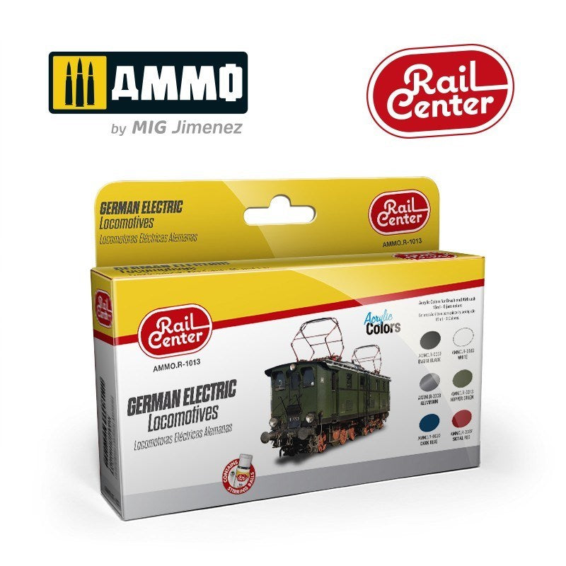 AMMO by Mig Jimenez AMMO.R-1013 German Electric Locomotives