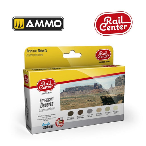 AMMO by Mig Jimenez AMMO.R-1030 Rail Center American Deserts (8470985736429)