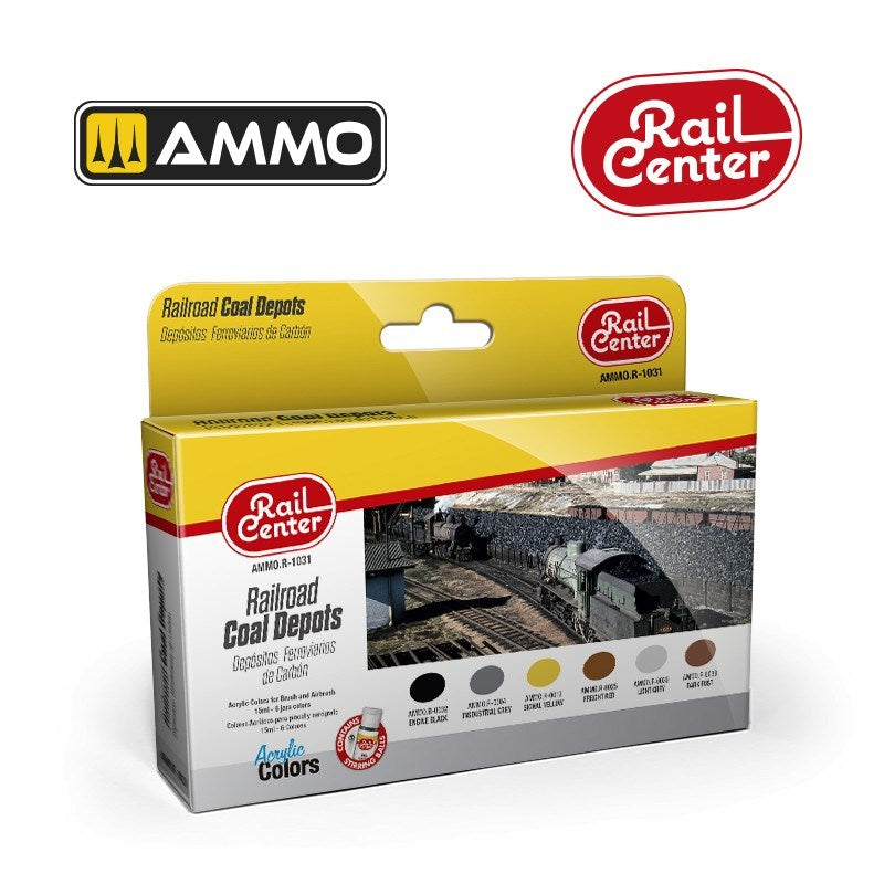 AMMO by Mig Jimenez AMMO.R-1031 Rail Center Railroad Coal Depots